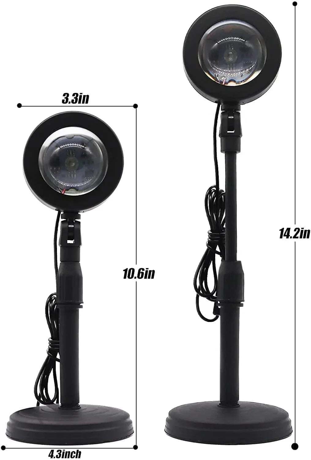 Sunset Lamp With Remote Control