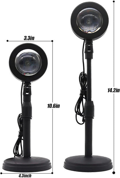 Sunset Lamp With Remote Control