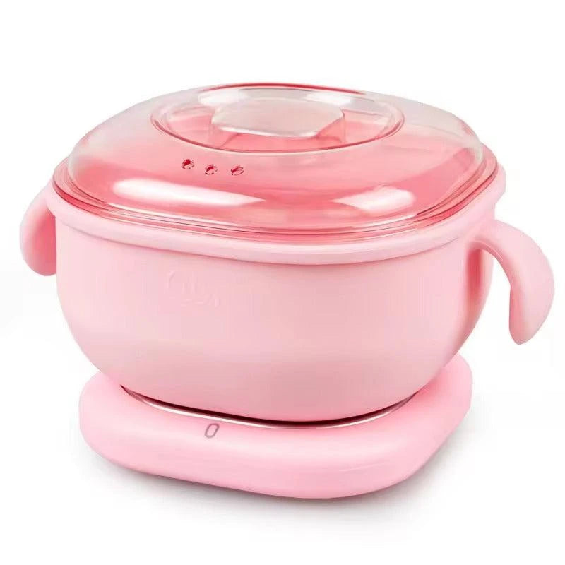 Silicone Wax Heater | Portable and Easy-to-Use Electric Waxing Heater Machine with Lid for Gentle Hair Removal | Wax Heater for Waxing for Women | Non-Stick Wax Warmer