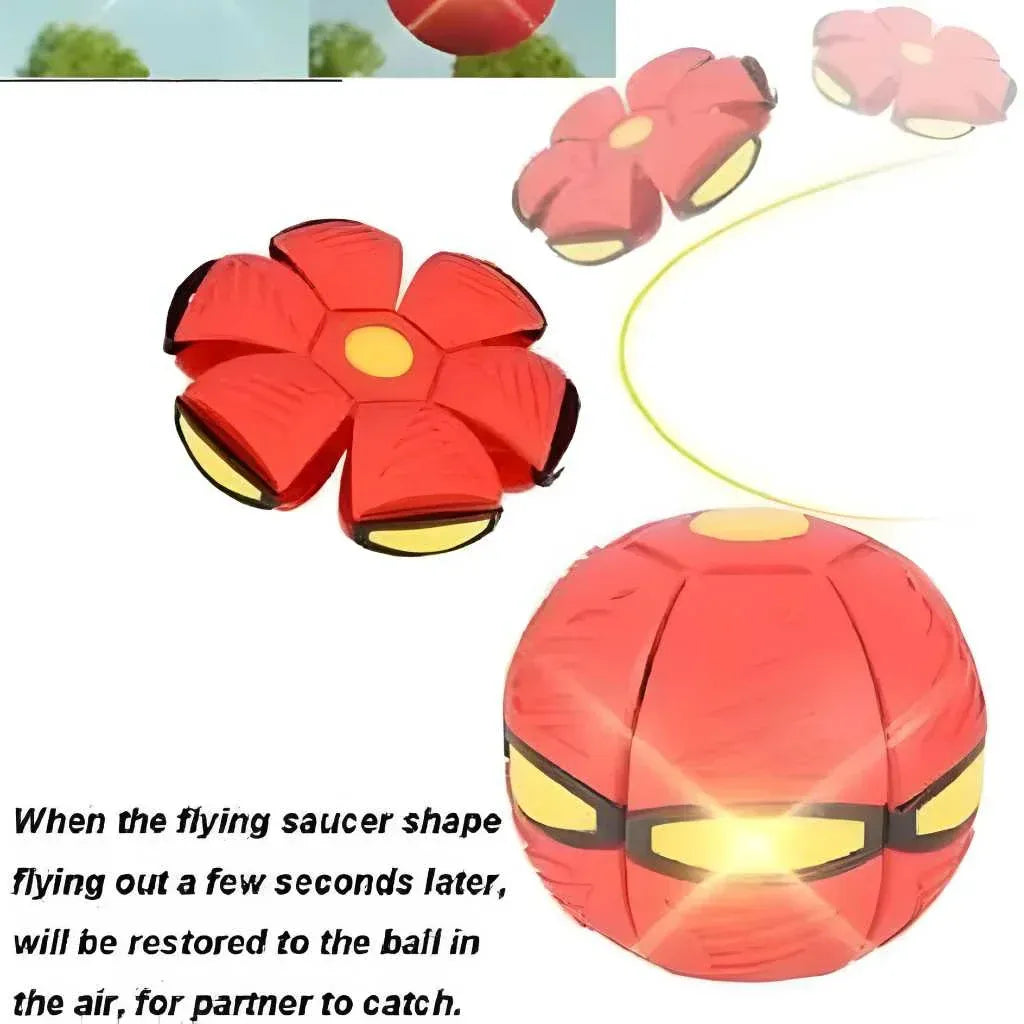 UFO Magic Ball Transforming Throw Disc