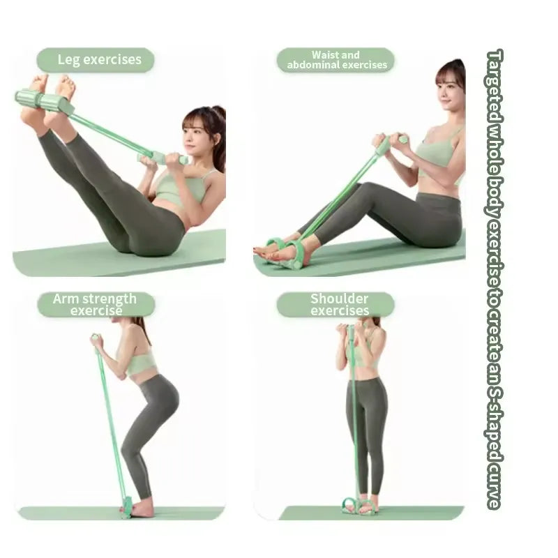 Yoga Pedal Puller Resistance Band Fitness Equipment