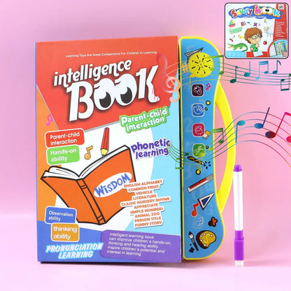 Kids Intelligence Learning Book - Interactive English Word Book for Kids