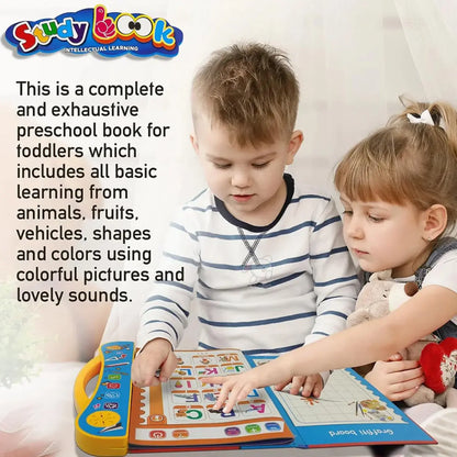 Kids Intelligence Learning Book - Interactive English Word Book for Kids